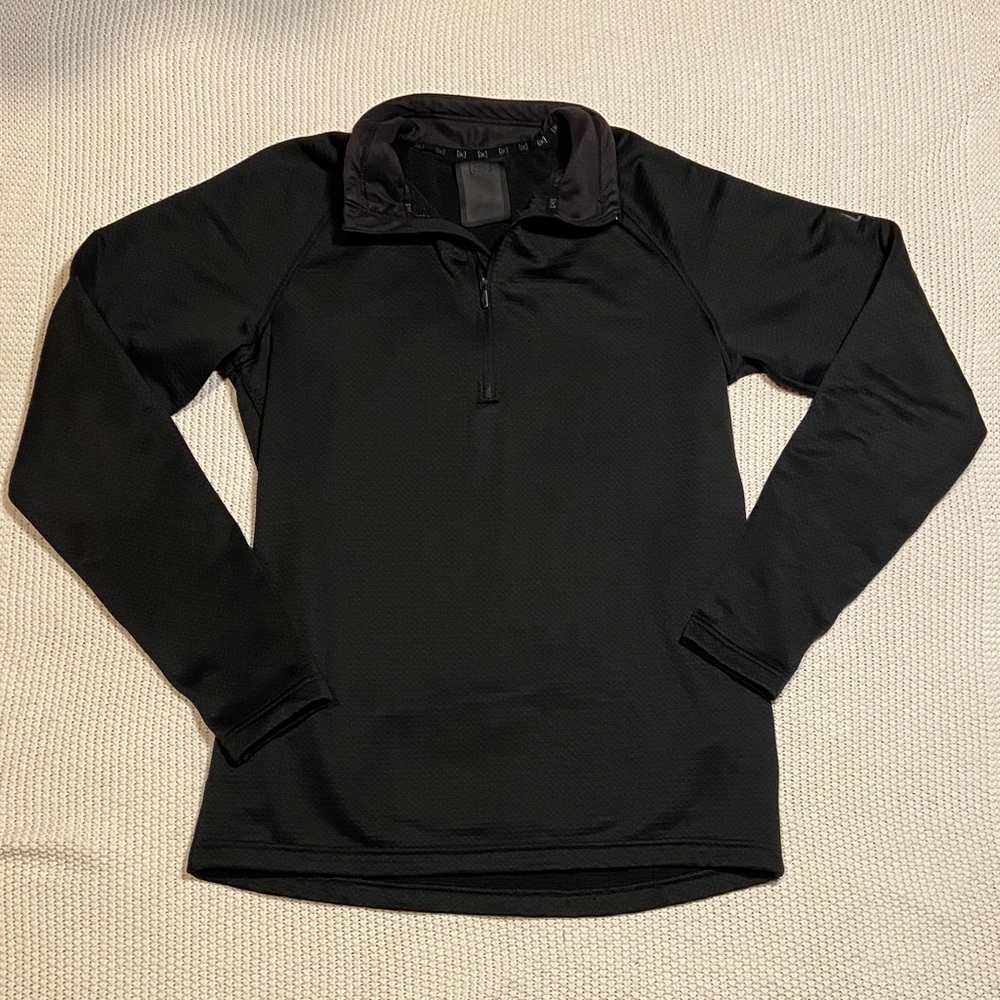 Burton AK Black Quarter-Zip Top